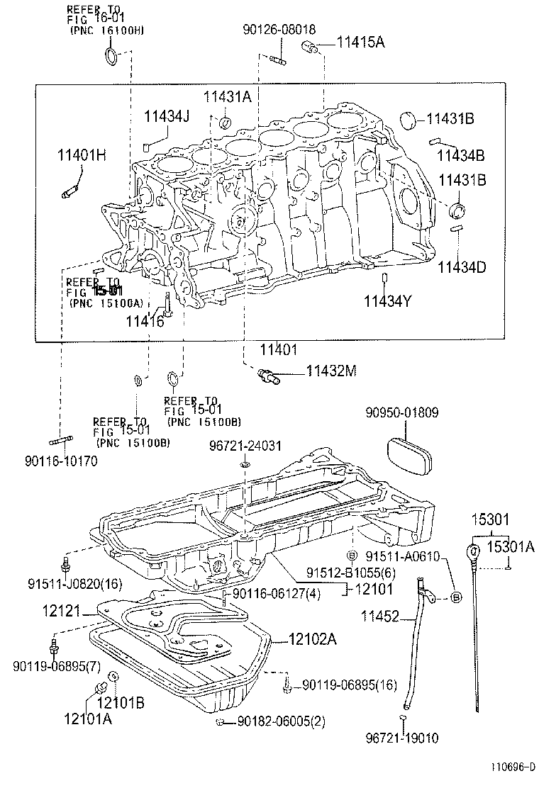  GS300 430 |  CYLINDER BLOCK