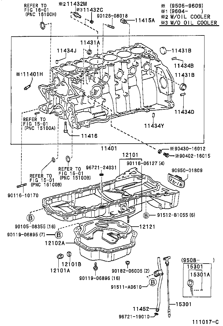  CROWN |  CYLINDER BLOCK