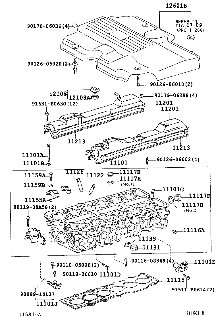  IS200 300 |  CYLINDER HEAD