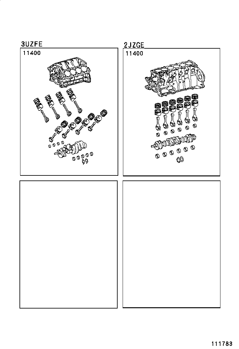  GS300 430 |  SHORT BLOCK ASSEMBLY