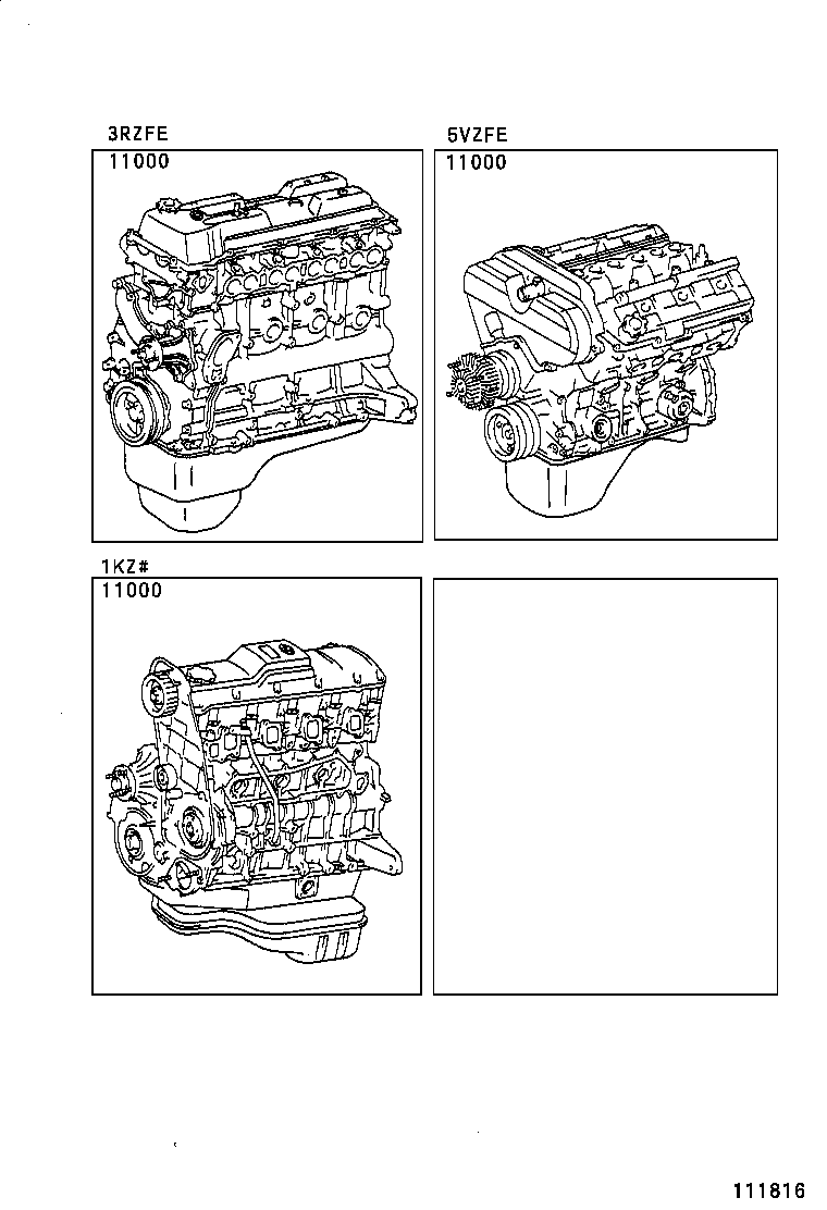  4RUNNER |  PARTIAL ENGINE ASSEMBLY