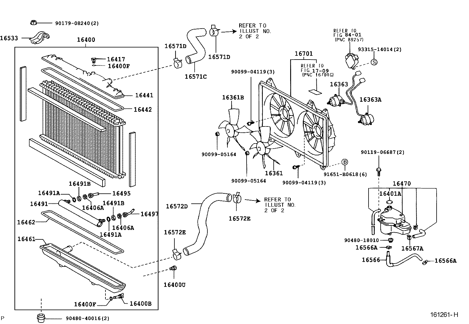  SC430 |  RADIATOR WATER OUTLET