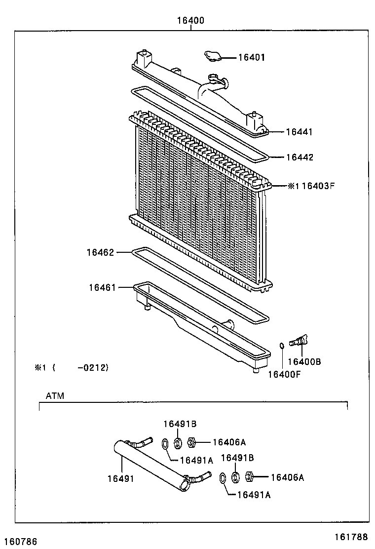  YARIS ECHO 3D 5D |  RADIATOR WATER OUTLET