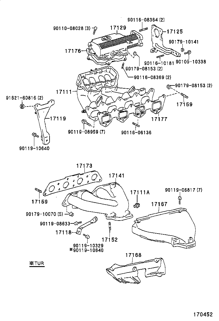  COROLLA |  MANIFOLD