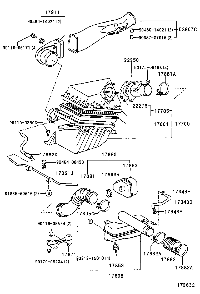  4RUNNER |  AIR CLEANER