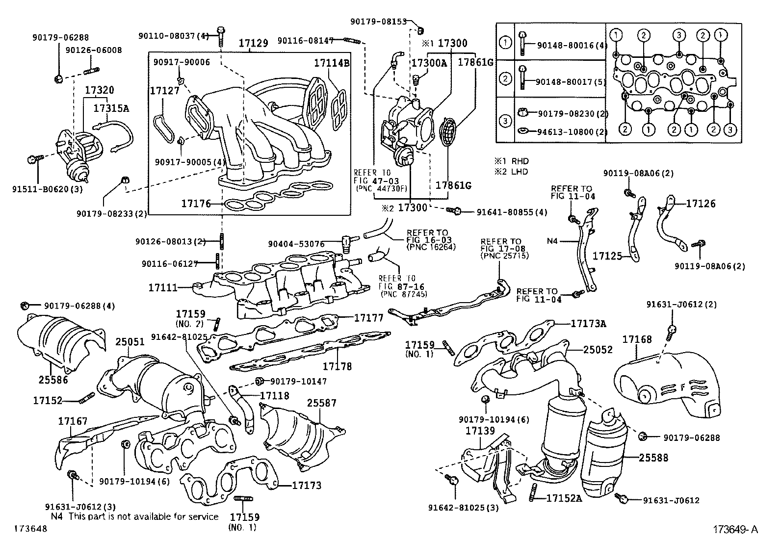  RX300 330 350 |  MANIFOLD