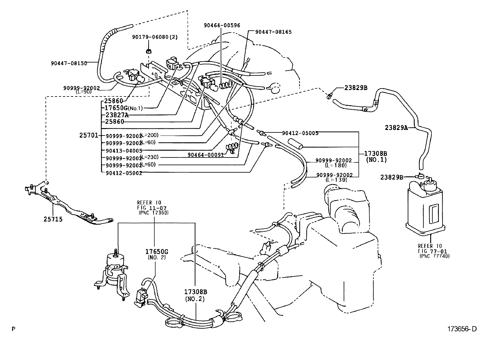  RX300 330 350 |  VACUUM PIPING