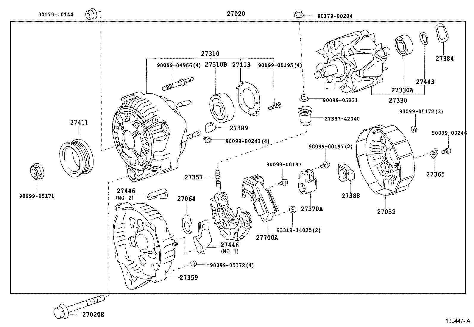  GS300 430 |  ALTERNATOR