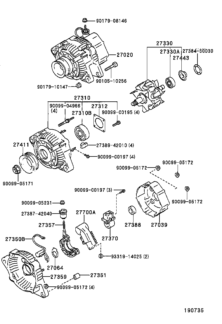  LAND CRUISER 80 |  ALTERNATOR