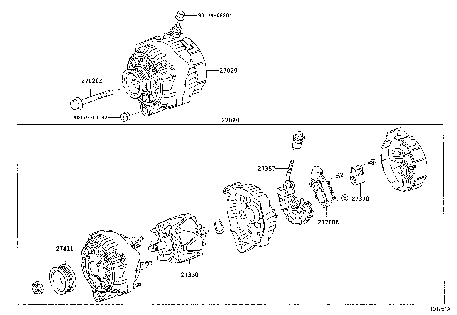  IS200 300 |  ALTERNATOR