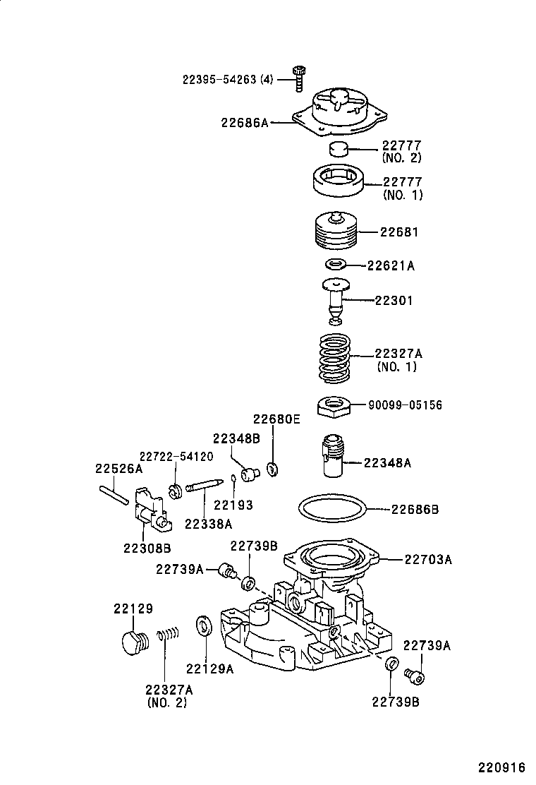  QUALIS |  INJECTION PUMP BODY