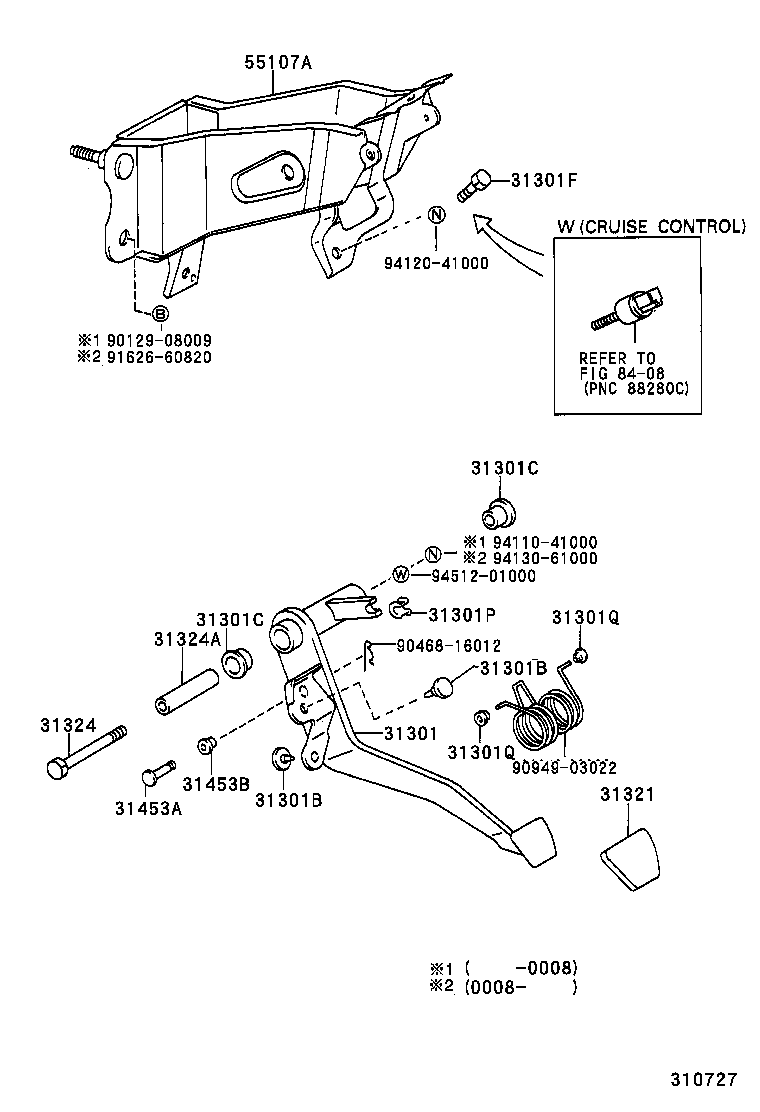  4RUNNER |  CLUTCH PEDAL FLEXIBLE HOSE