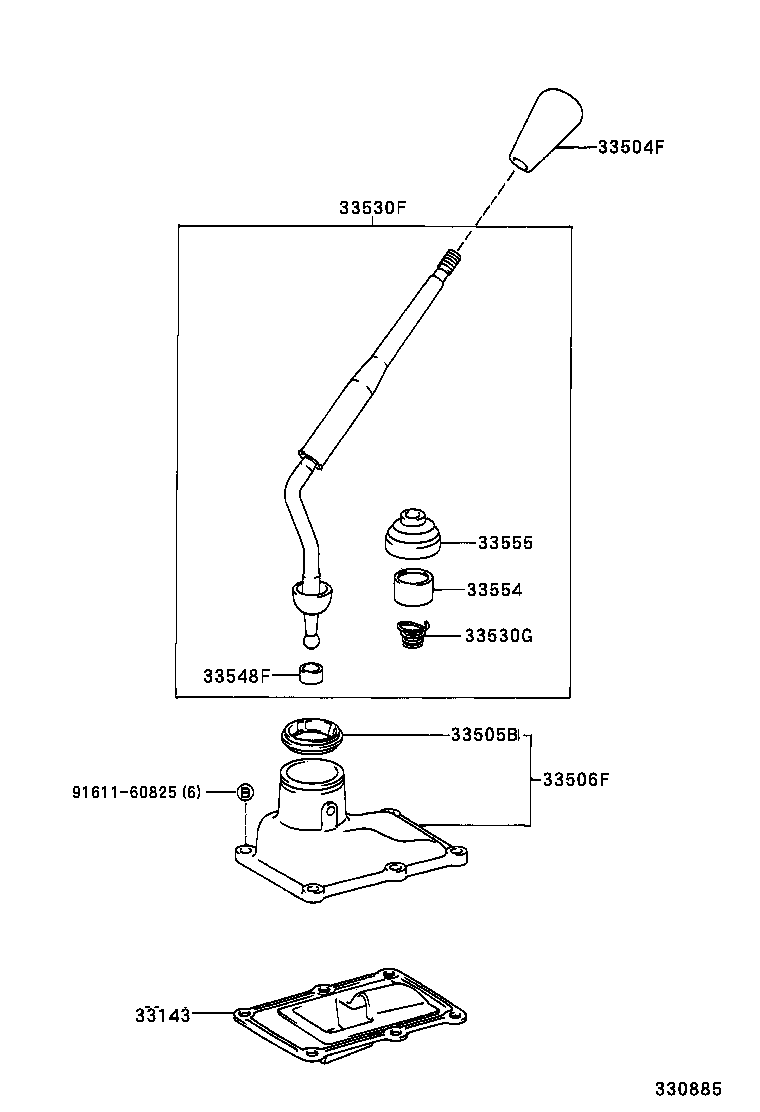  4RUNNER |  SHIFT LEVER RETAINER