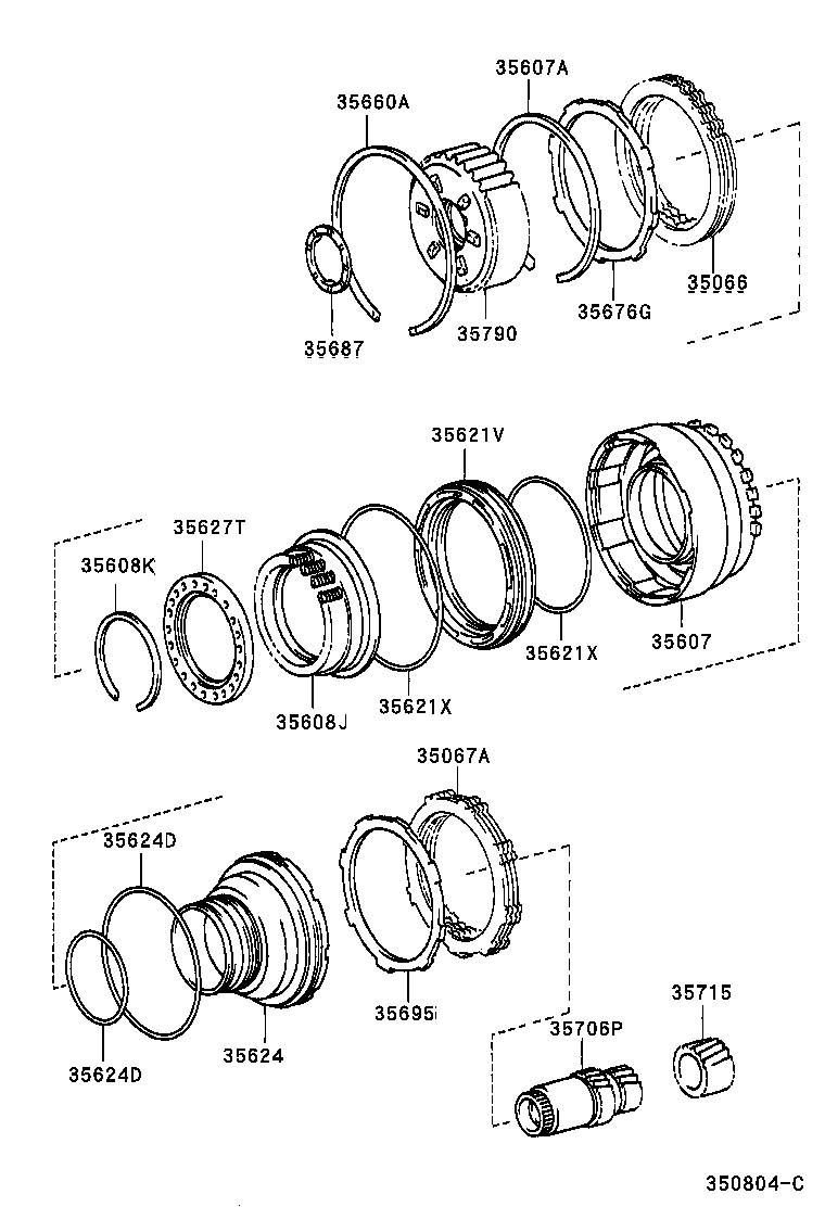  GS300 430 |  CENTER SUPPORT PLANETARY SUN GEAR ATM