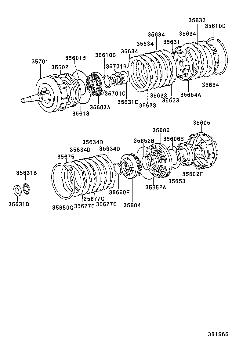  IS200 300 |  BRAKE BAND MULTIPLE DISC CLUTCH ATM