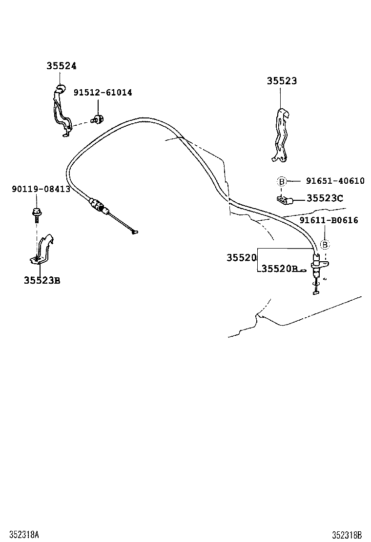  LAND CRUISER 90 |  THROTTLE LINK VALVE LEVER ATM