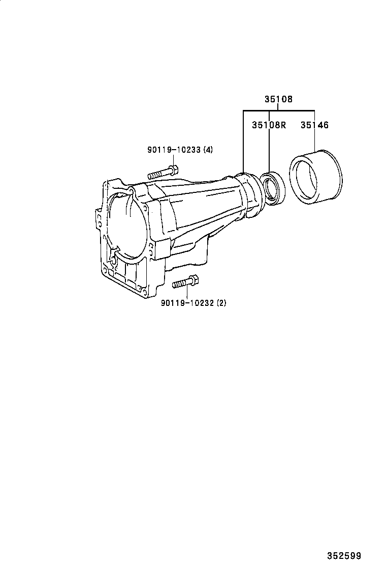  IS200 300 |  EXTENSION HOUSING ATM