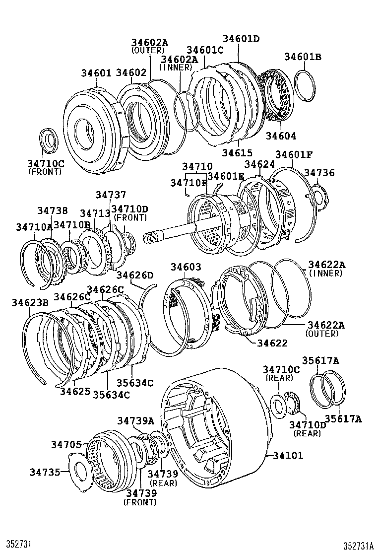  T U V |  OVERDRIVE GEAR ATM