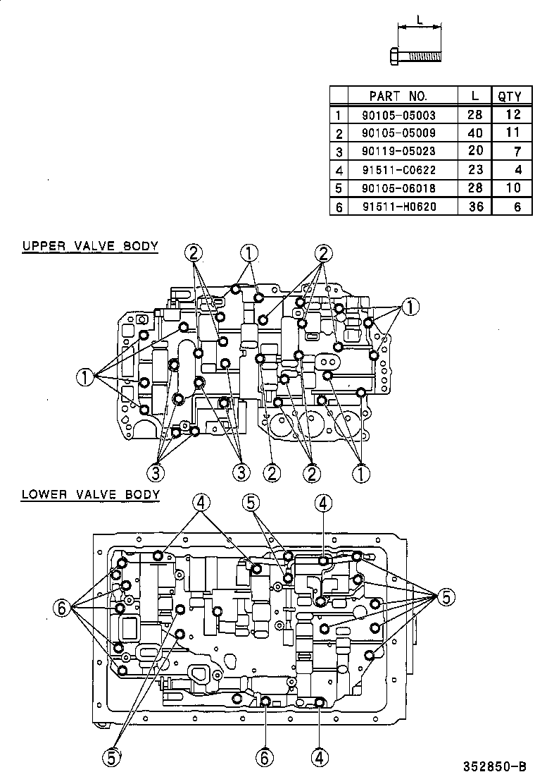  HILUX |  VALVE BODY OIL STRAINER ATM