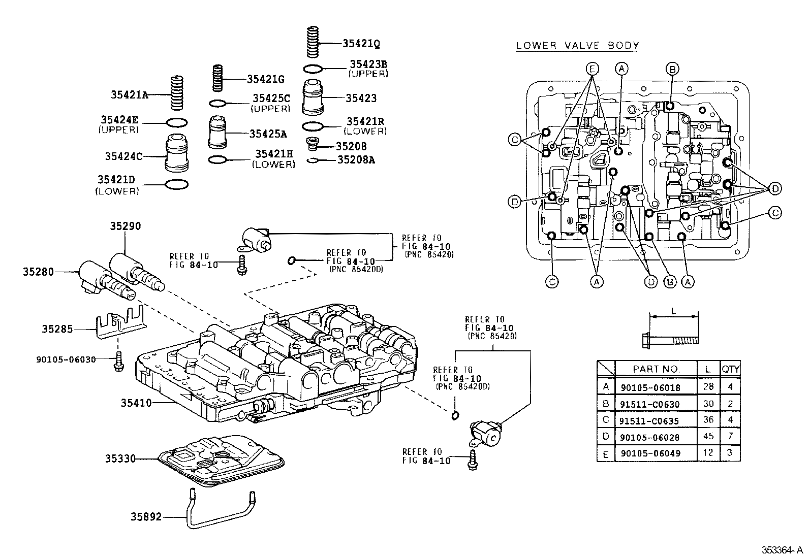  IS200 300 |  VALVE BODY OIL STRAINER ATM