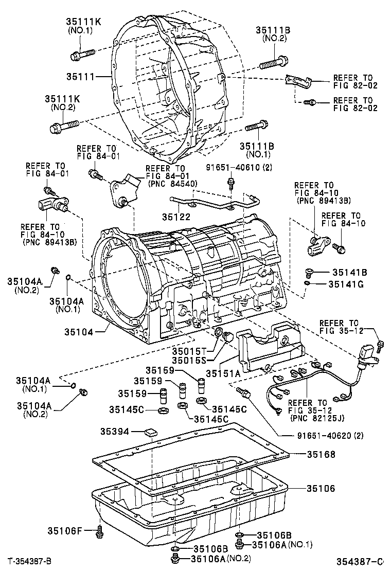  LS430 |  TRANSMISSION CASE OIL PAN ATM