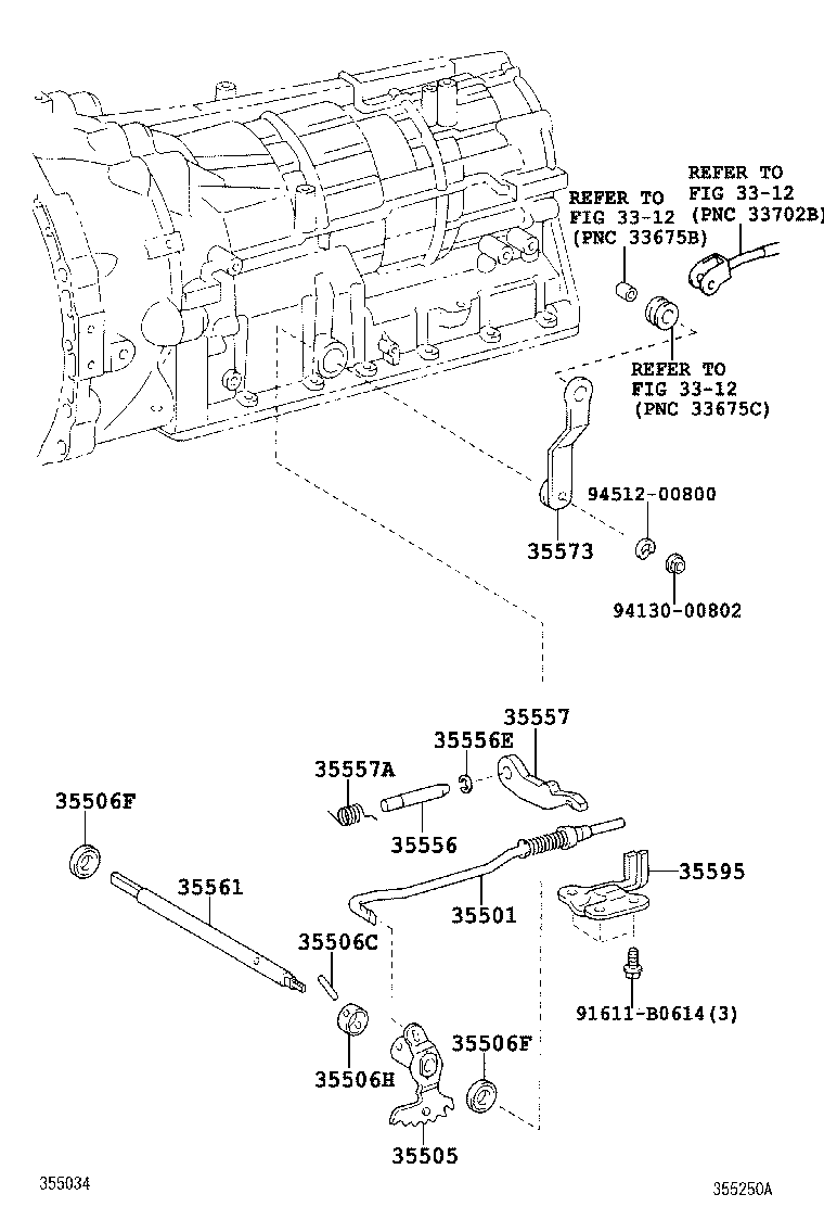  GS30 35 43 460 |  THROTTLE LINK VALVE LEVER ATM