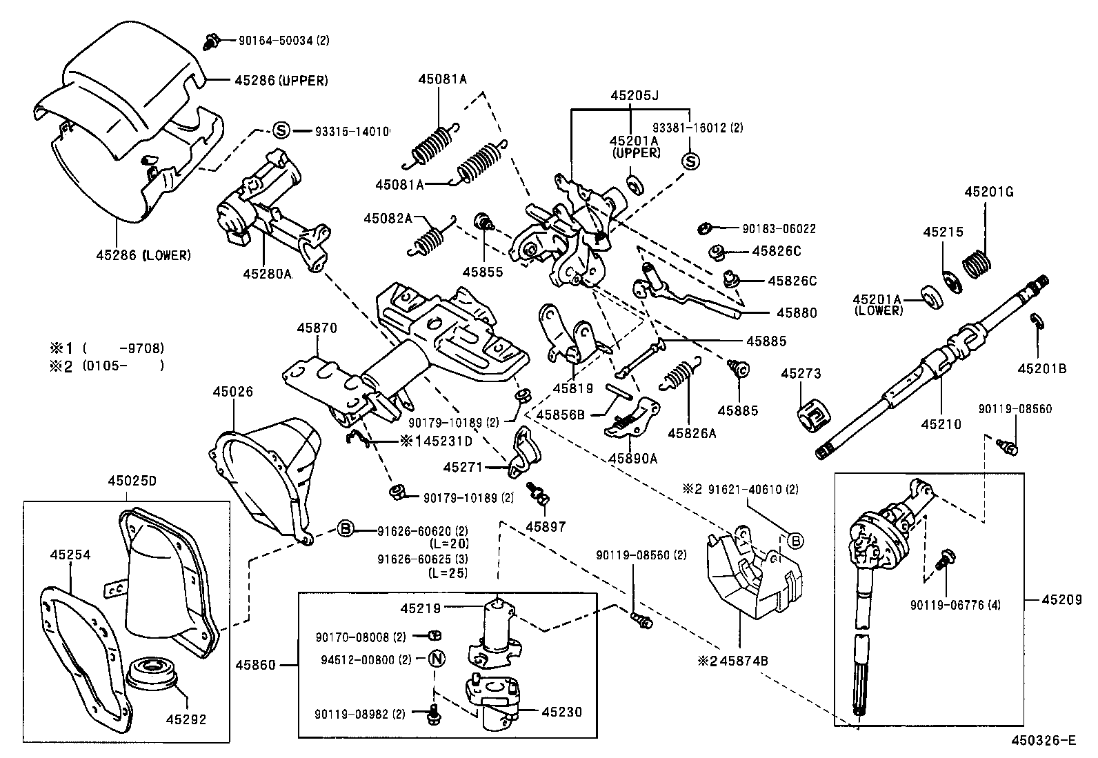  4RUNNER |  STEERING COLUMN SHAFT