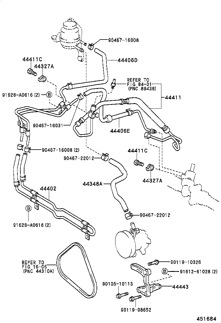  IS200 300 |  POWER STEERING TUBE