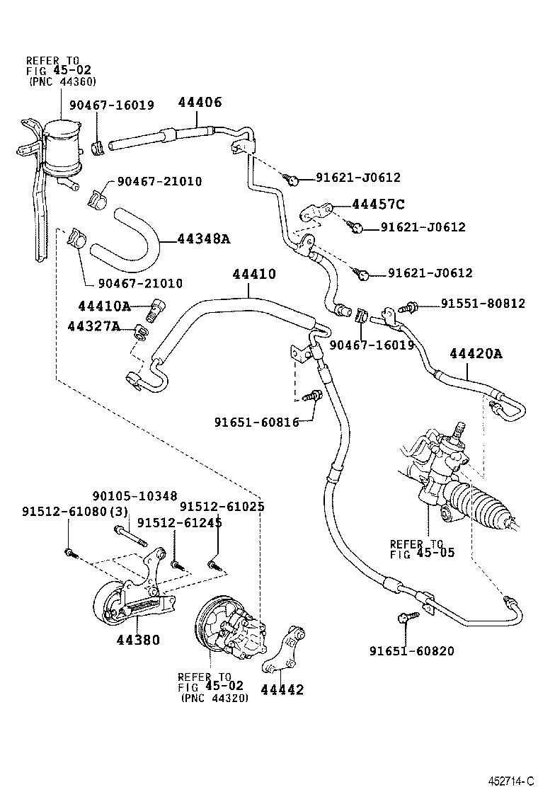  RAV4 |  POWER STEERING TUBE