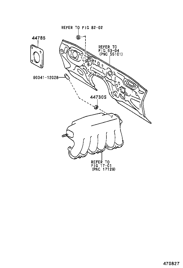  GS300 430 |  BRAKE BOOSTER VACUUM TUBE