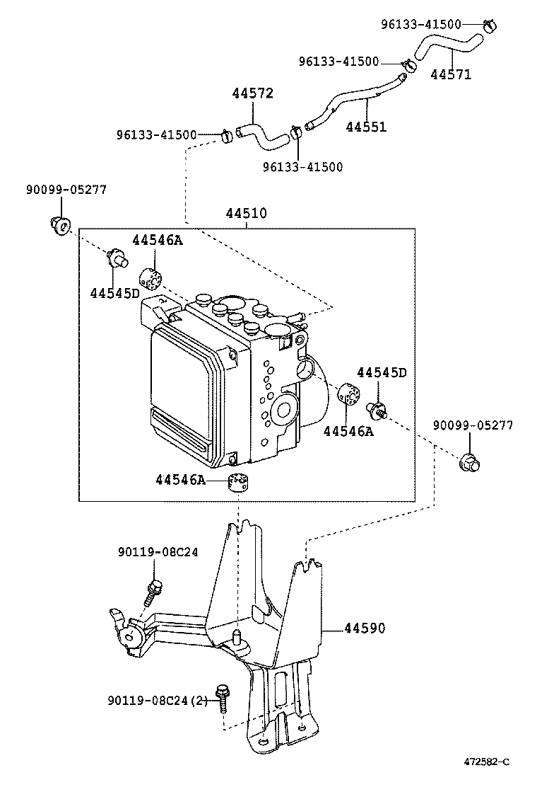  ES300 |  BRAKE TUBE CLAMP