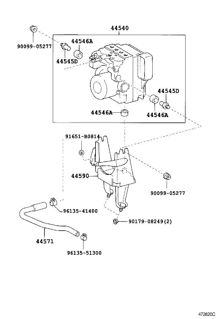  IS200 300 |  BRAKE TUBE CLAMP