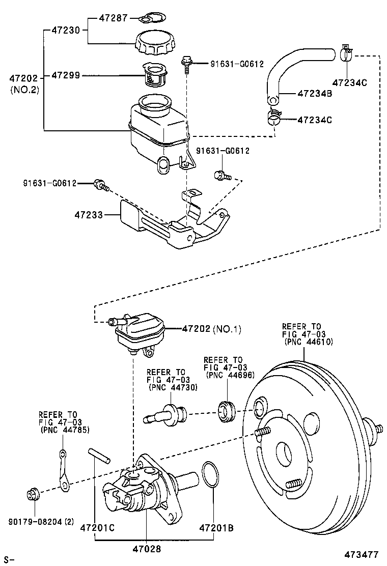  RX300 330 350 |  BRAKE MASTER CYLINDER