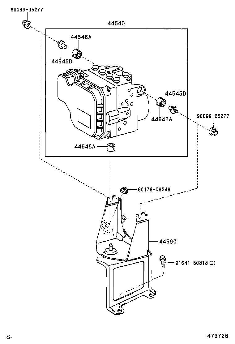  KLUGER |  BRAKE TUBE CLAMP