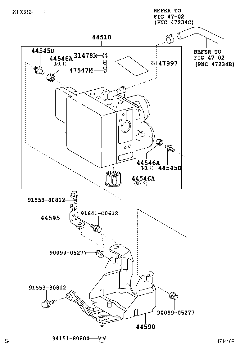  GS30 35 43 460 |  BRAKE TUBE CLAMP