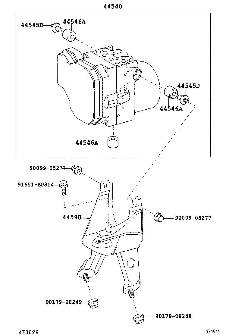  LS430 |  BRAKE TUBE CLAMP