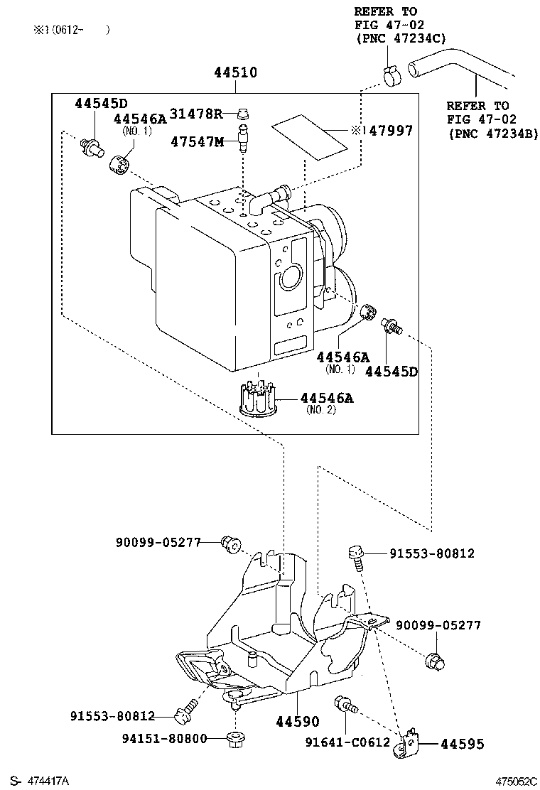  GS450H |  BRAKE TUBE CLAMP