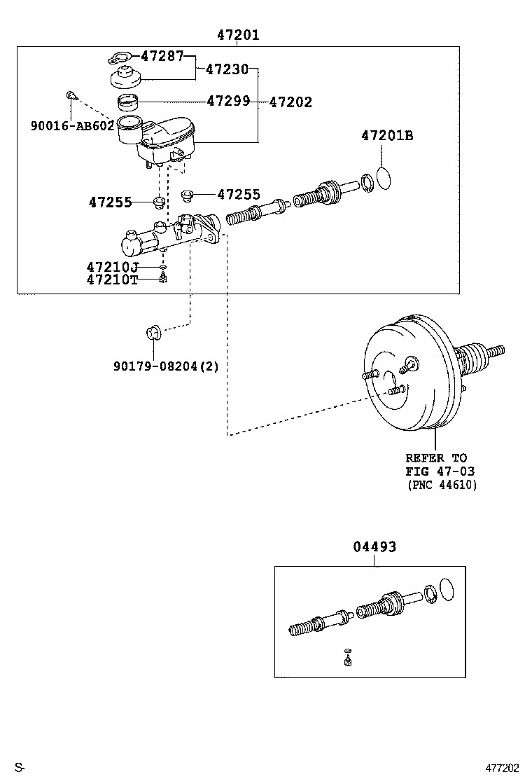  HILUX |  BRAKE MASTER CYLINDER