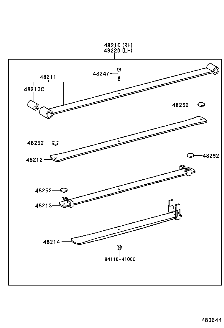  HILUX |  REAR SPRING SHOCK ABSORBER