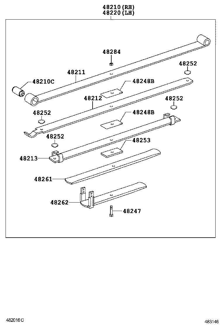  HILUX |  REAR SPRING SHOCK ABSORBER