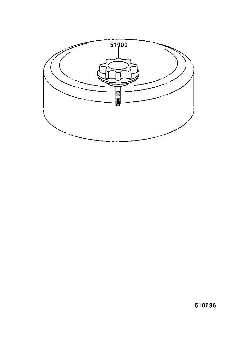  LS430 |  SPARE WHEEL CARRIER