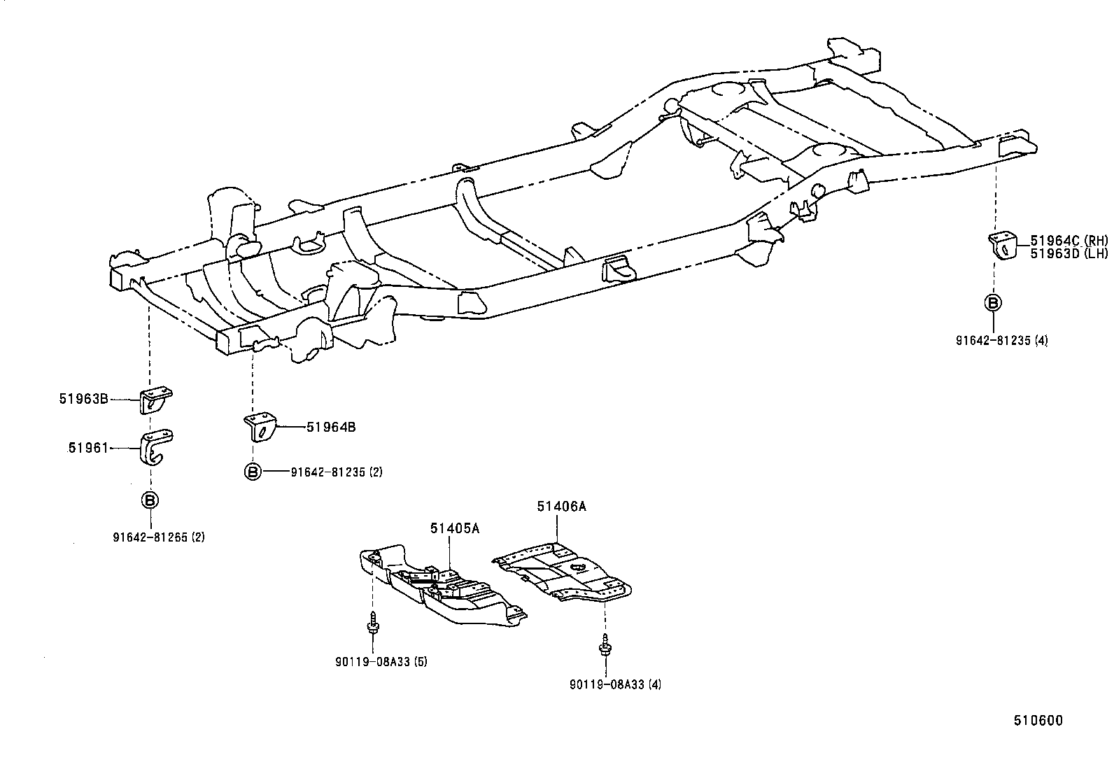  4RUNNER |  SUSPENSION CROSSMEMBER UNDER COVER