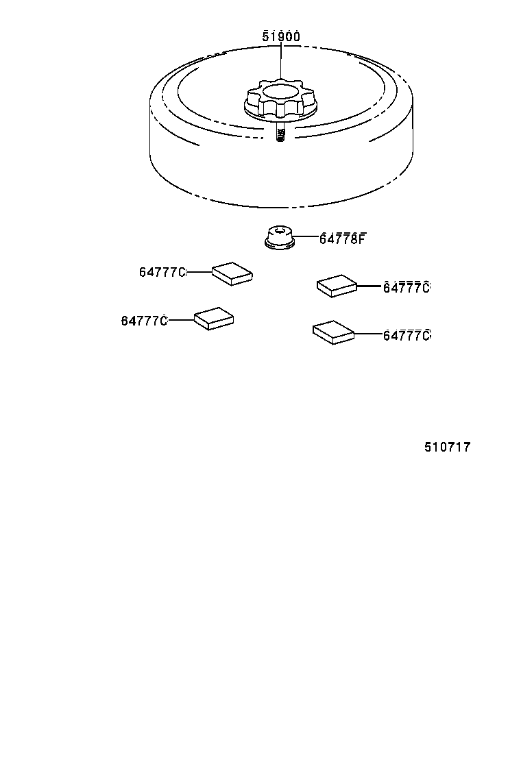  ES300 |  SPARE WHEEL CARRIER