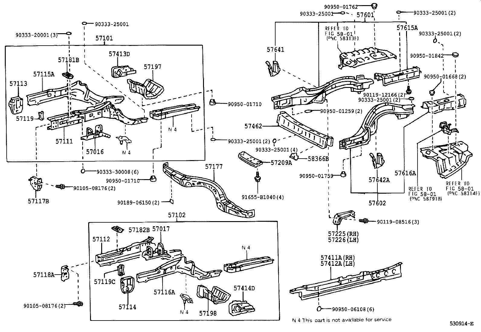  IS200 300 |  FLOOR SIDE MEMBER