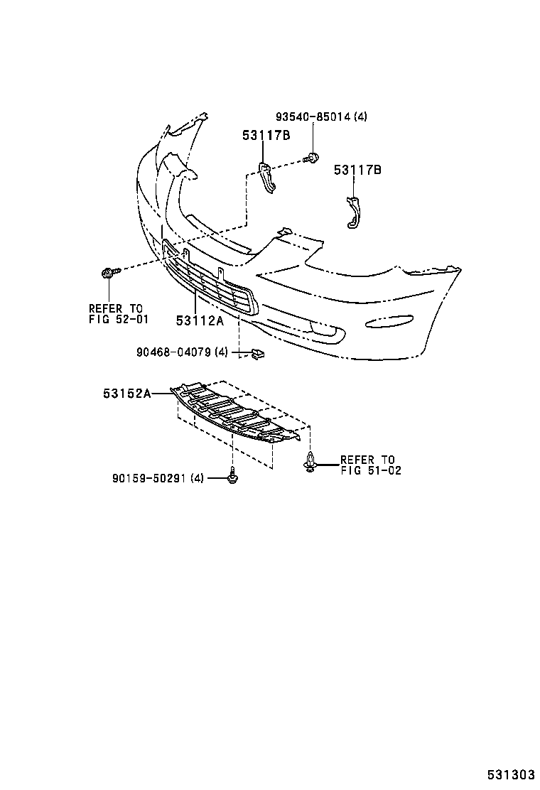  SC430 |  RADIATOR GRILLE