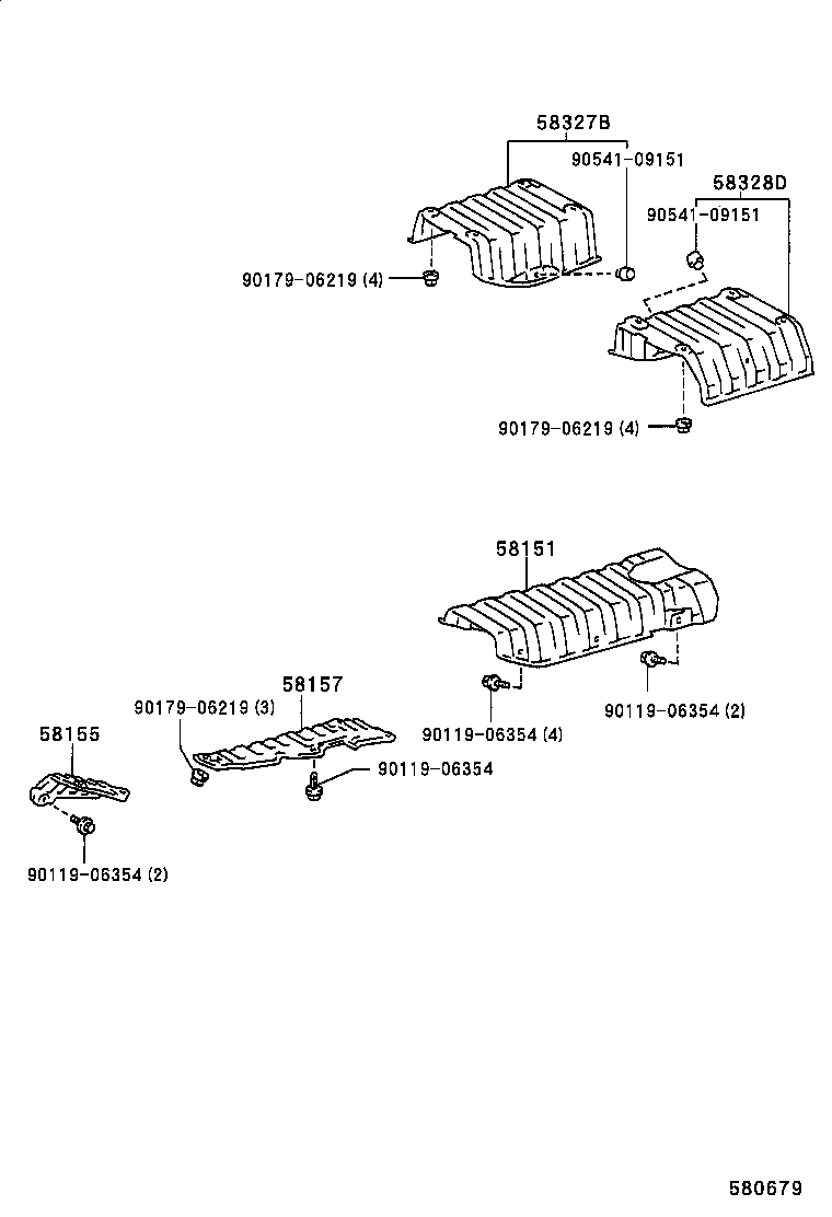  GS300 430 |  FLOOR INSULATOR