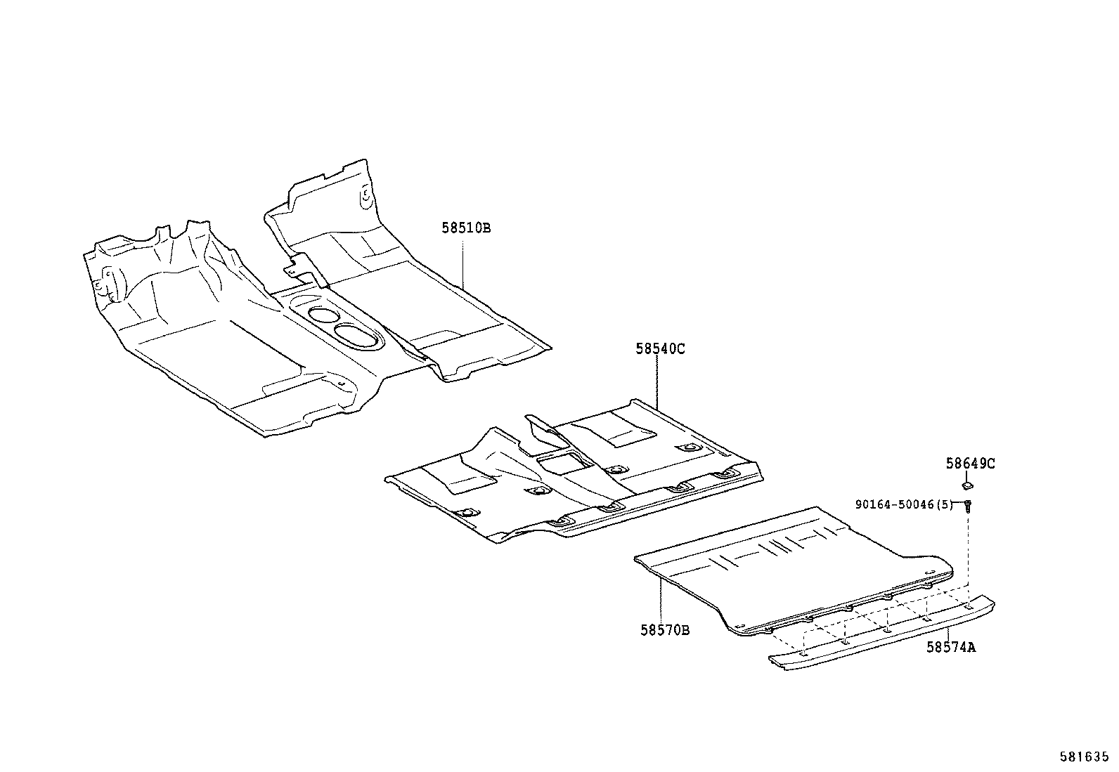  LAND CRUISER PRADO |  FLOOR MAT SILENCER PAD