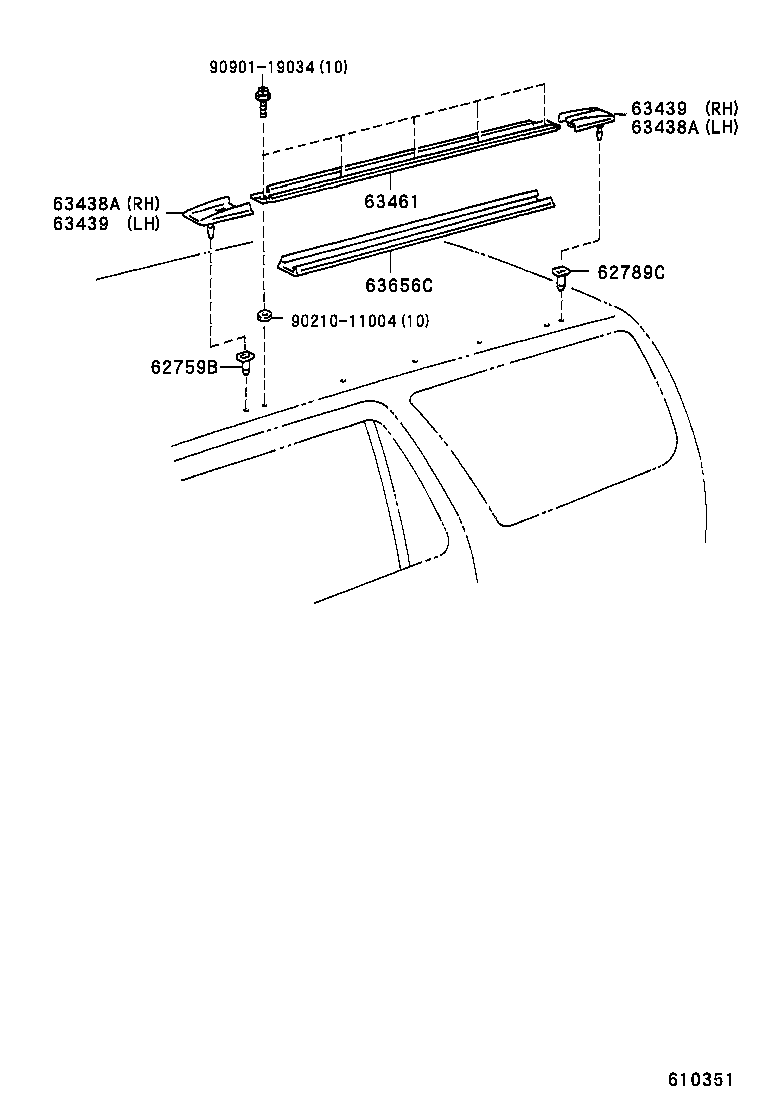  4RUNNER |  ROOF PANEL BACK PANEL