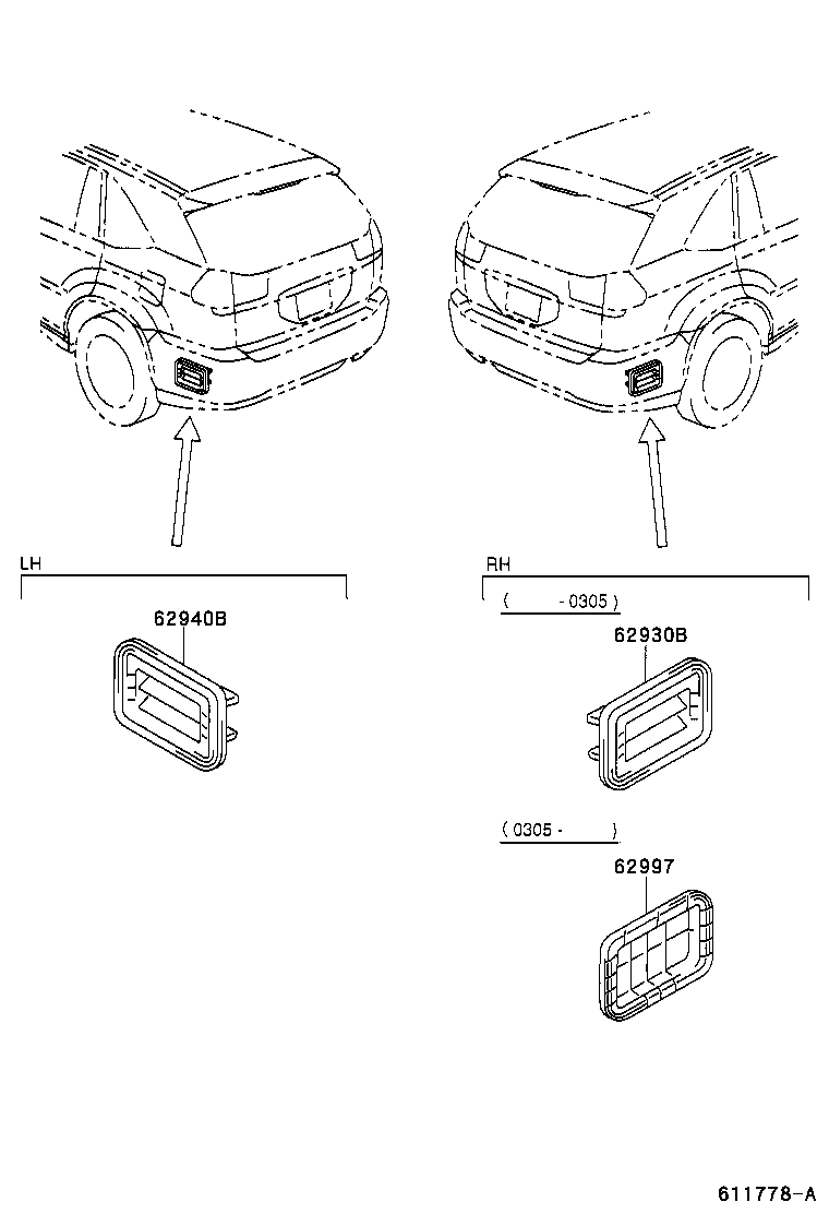  RX300 330 350 |  ROOF SIDE VENTILATOR