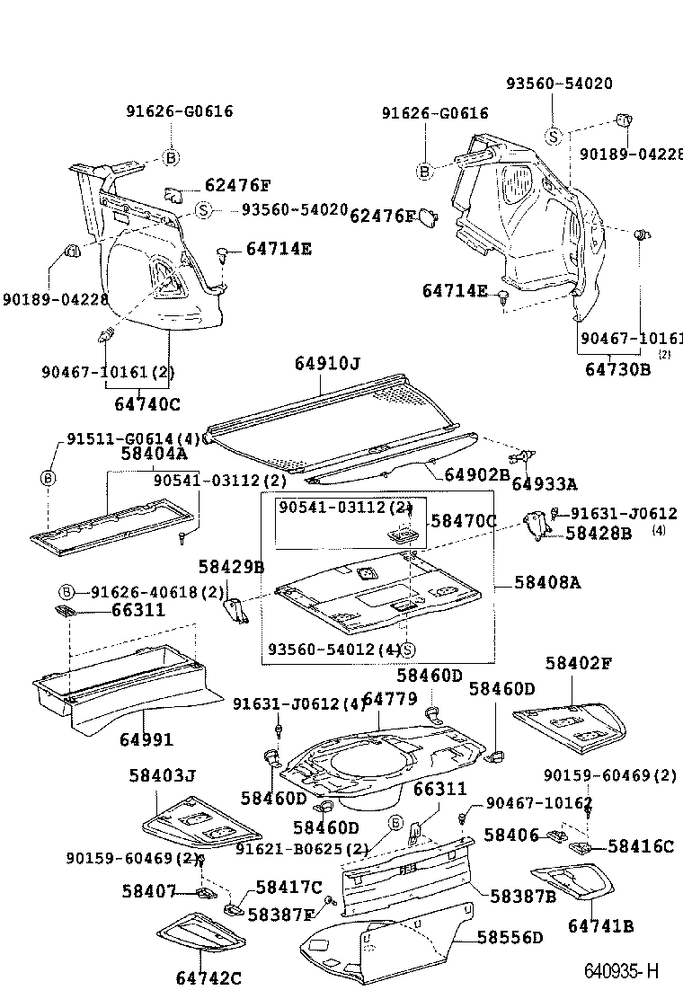  IS200 300 |  DECK BOARD DECK TRIM COVER